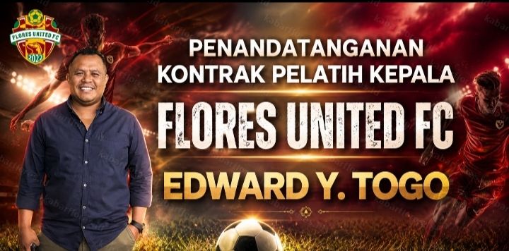 Setelah Teken Kontrak, Ini Agenda dari Coach Erwin Togo Bersama Flores United FC