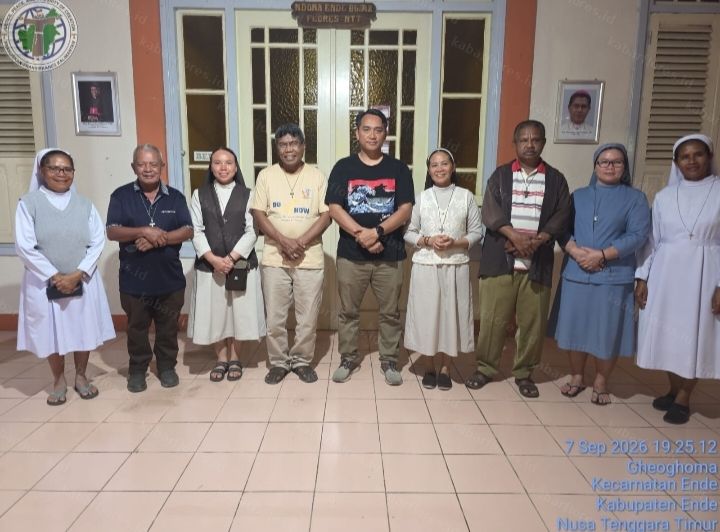 Uskup Agung Ende Apresiasi Kolaborasi INFO JPIC Indonesia Tangani Korban Gempa Flores