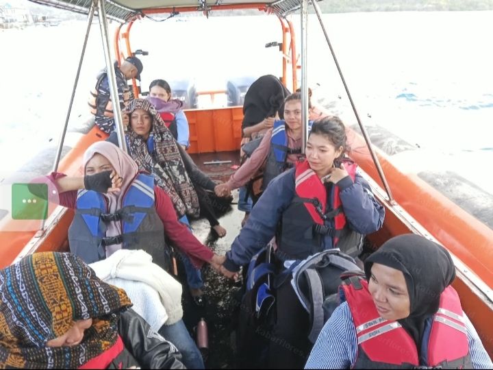 Kapal Mati Mesin di Perairan Pulau Sari’i Mabar, 9 Penumpang Berhasil Diselamatkan Tim SAR Gabungan
