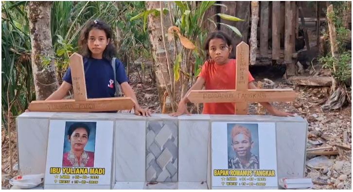 Kisah Icha dan Evin, Dua Bocah Perempuan di Manggarai Kehilangan Kedua Orangtua Saat Gempa Flores