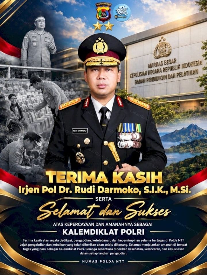 Pimpin Polda NTT Sejak 2025, Rudi Darmoko Dapat Apresiasi dari Angelius Wake Kako
