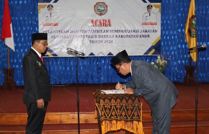 Besok Dilantik, Gabriel Dala Jadi Sekda Definitif Kabupaten Ende