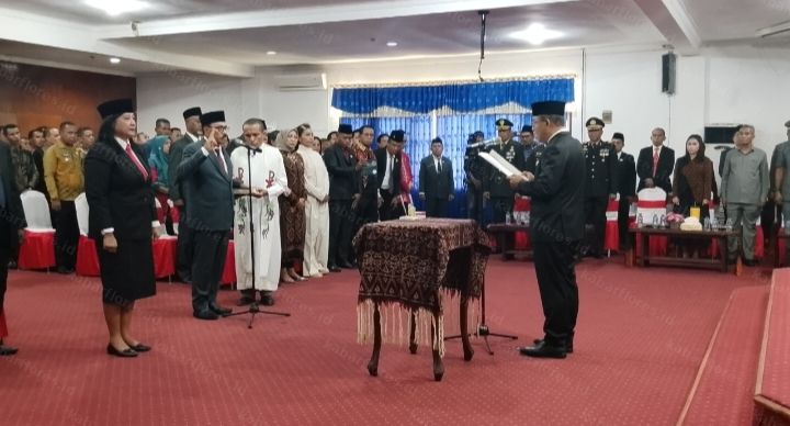 Gabriel Dala Dilantik Jadi Sekda, Bupati Ende Minta Birokrasi Lebih Gesit