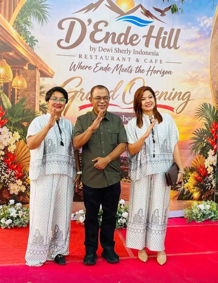 Grand Opening D'Ende Hill, Manajemen Tawarkan Perpaduan Cita Rasa Kuliner dan Panorama Alam Kota Ende