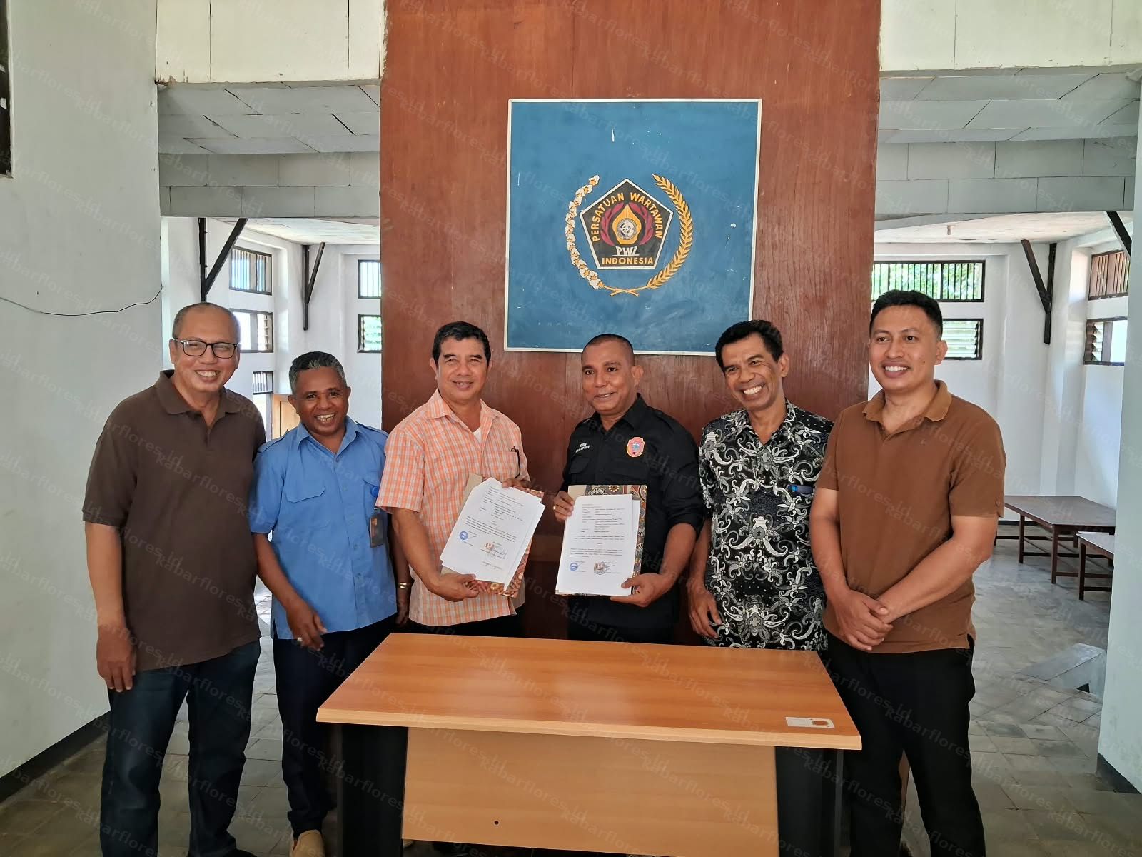 Pemkab Ende Kerjasama dengan PWI NTT, Gelar UKW untuk 20 Wartawan